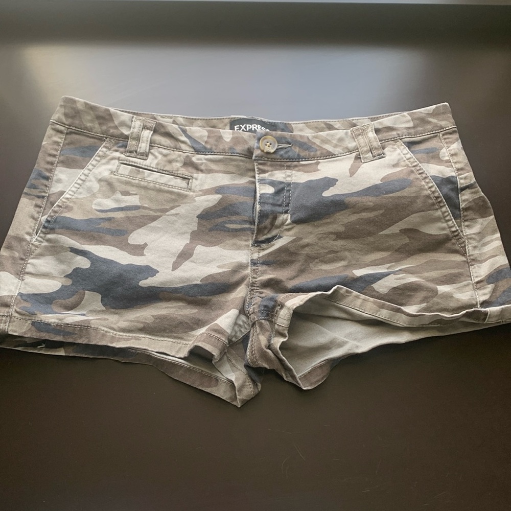 Express Camo Shorts